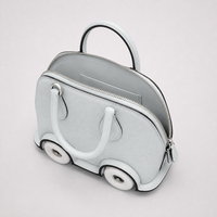 Glacier Toy - Wheeled Dome Handbag in Ice Blue