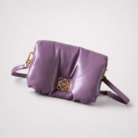 Lilac Volume - Soft-Formed Statement Handbag