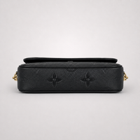 LV Tonal Monogram - Black and Gold Statement Handbag