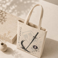 Aizen - Kyoka Suigetsu, Ink Crescent Graphic Tote