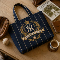 NYY Heritage Crest - Navy, Gold and the Pinstripe Tradition