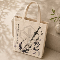 Kenpachi - Nozarashi, Ink and the Quiet Blade Tote