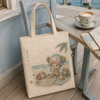 Seaside Rest - Chopper's Quiet Picnic Graphic Tote