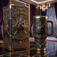 BP Obsidian Crest - Sculpted Emblem Tumbler