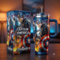 Worthy Stance - Cap Hammer and Shield Tumbler