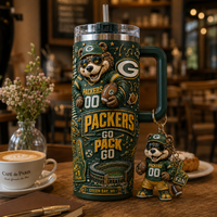 GB Go Pack Go - Mascot Pride in Green and Gold