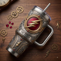 Fastest Man Alive - FL Bolt Emblem Tumbler