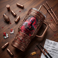 DP Framed in Copper - Ornate Portrait Tumbler