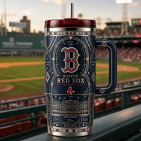 BOS Navy Heraldry - Fenway in Engraved Stillness