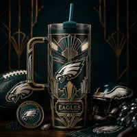 Deco Ascendant - PHI Emerald Emblem Tumbler