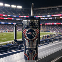 NE Game Night - Art Deco Emblem Tumbler