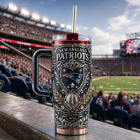NE Heraldic Panel - Ornamental Crest Tumbler