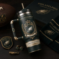 Green and Gilt - PHI Heraldic Crest Tumbler