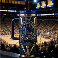 GSW Medallion Gold - A Tumbler Built Around One Emblem