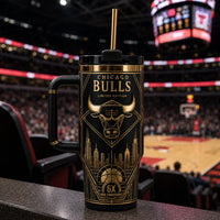 CHI Deco Emblem - Black and Gold Tumbler