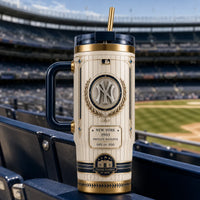 NYY Pinstripe Heritage - A Study in Cream, Navy and Gold