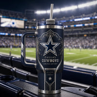 DAL Star Emblem - Navy Field, Silver Line