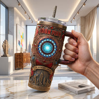 IM Arc Core Relief - Invincible Armor Tumbler