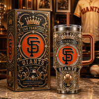 SF Copper Heraldry - An Ornate Study in Orange and Bronze