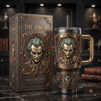 Prince of Chaos - JK Bronze Relief Medallion Tumbler