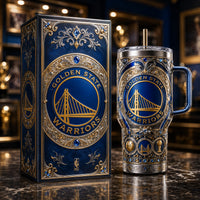 GSW Gilded Heraldry - Baroque Emblem Tumbler