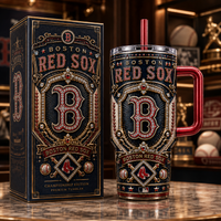 Navy Heraldry - BOS Jeweled Crest Tumbler