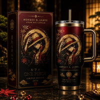 Luffy Crimson Halo - Editorial Wraparound Tumbler