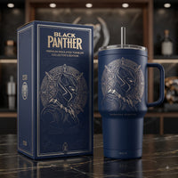 BP Obsidian Crest - Wakanda Forever Tumbler