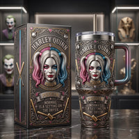 HQ Puddin - Ornate Relief Portrait Tumbler
