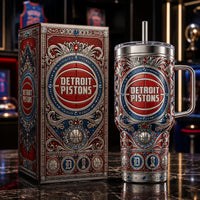 DET Ornament Relief - Symmetry, Emblem and Silver Filigree Tumbler