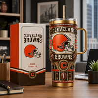 CLE Helmet Crest - Ornamental Heritage Tumbler