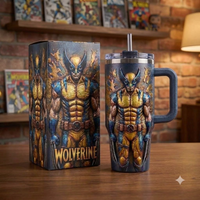Logan Claws Out - Battle-Ready Tumbler