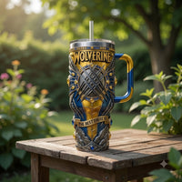 Gilded Crest - WL Crossed Claw Emblem Tumbler