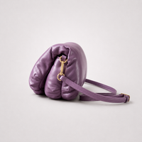 Lilac Volume - Soft-Formed Statement Handbag