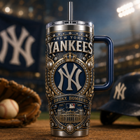 NYY Interlocked Emblem - A Study in Heraldic Stillness