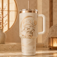 Chopper's Golden Grin - Sakura Wave Tumbler