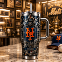 NYM Heraldic Skyline - Ornamental Relief Tumbler