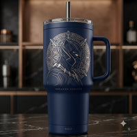 BP Obsidian Crest - Wakanda Forever Tumbler