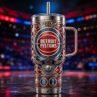 DET Ornament Relief - Symmetry, Emblem and Silver Filigree Tumbler