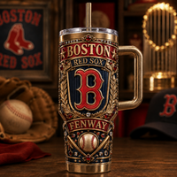 BOS Fenway Crest - Heraldic Emblem Tumbler