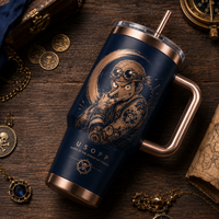 Copper Tale - Usopp Navy Focal Panel Tumbler