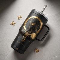 Spidey Gold Halo - Obsidian Graphic Tumbler