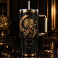 Ember and Gold - Sanji Etched Portrait Tumbler