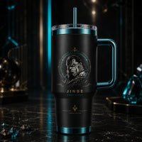 Jinbe Aqua Titan - Monochrome Portrait Tumbler