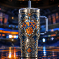 NYK Ornate Crest - Baroque Filigree Tumbler