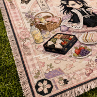 Byakuya Petal Court - A Quiet Cherry Blossom Floor Composition