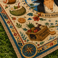 Honor, Loyalty, Freedom - Shanks Central Medallion Rug