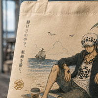 Quiet Course - Law and the Ink-Wash Shoreline Tote
