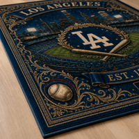LAD Heritage Crest - Ornate Bordered Statement Rug
