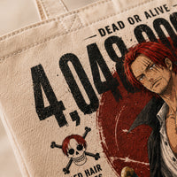 Dead or Alive - Shanks Wanted Poster Graphic Tote